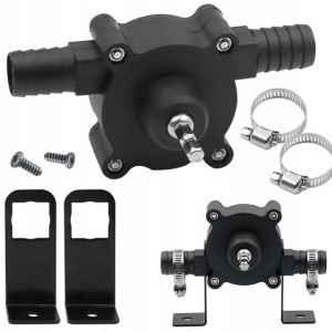 Pompa Wodna Do Wiertarki Ręczna Popma Do Wody Deszczówki Basenu Ogrodu - 1/4 cala