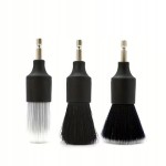 Zestaw Pędzelków Detailingowych Na Wkrętarkę O Różnych Twardościach