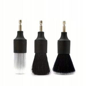 Zestaw Pędzelków Detailingowych Na Wkrętarkę O Różnych Twardościach