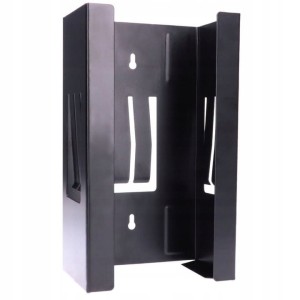 Magnegtyczny Wieszak Uchwyt Dyspenser Na Rękawiczki Jednorazowe - Czarny Mat