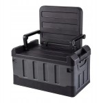 Organizer Biwakowy Camping 2W1 - Składana Skrzynka Wędkarska Z Siedziskiem