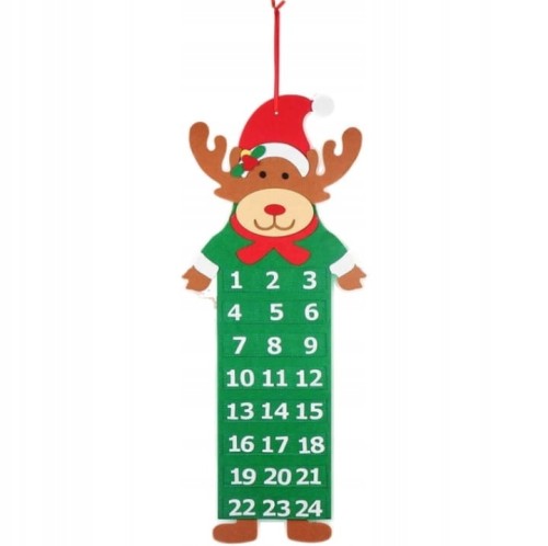 Kalendarz-Adwentowy-Filcowy-Kalendarz-Z-24-Kieszonkami-Zielony-Renifer.jpg