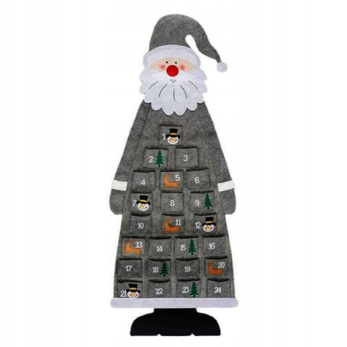 Kalendarz-Adwentowy-Filcowy-Kalendarz-Z-24-Kieszonkami-Popielaty-Mikolaj.jpg
