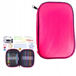 Zestaw Do Szydełkowania Dla Początkujących - Różowy