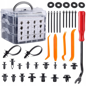 Zestaw Kołków Klipsów Do Tapicerki - 805 Elementów