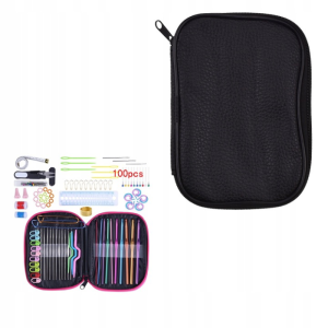 Zestaw Do Szydełkowania Dla Początkujących - Czarny