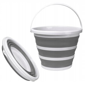 Silikonowe Wiaderko Składane 10L