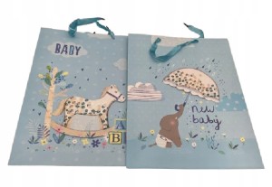 Zestaw Torebek Prezentowych Urodzinowych - 2 Sztuki