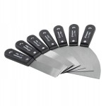 Zestaw Szpachelek Do Gładzi Ze Stali Węglowej - 7 Sztuk